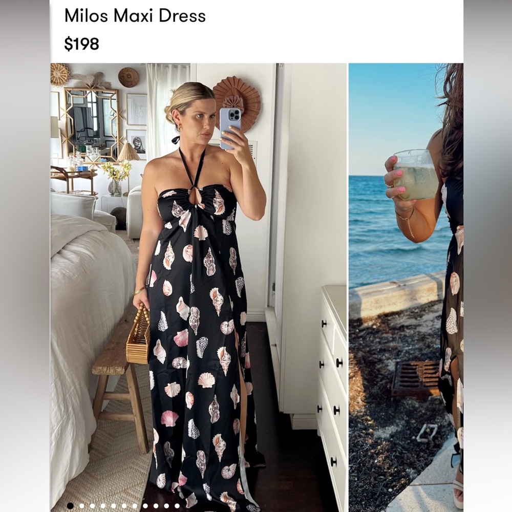 Show me your mumu shell maxi dress